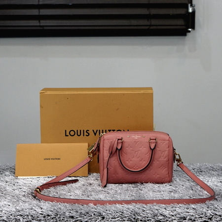Louis Vuitton(루이비통) M42398 모노그램 앙프렝뜨 스피디 반둘리에 20 토트백 겸 숄더백