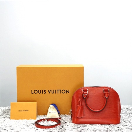 [새상품]Louis Vuitton(루이비통) M41160 에피 알마BB 토트백 겸 숄더백aa01668