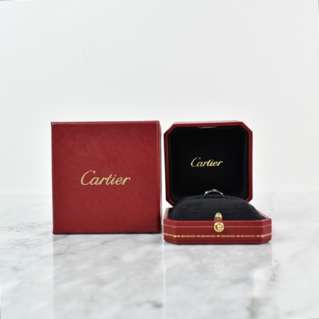 Cartier(까르띠에) B40505 18K 화이트골드 1포인트 다이아 러브링 반지-7호aa02965