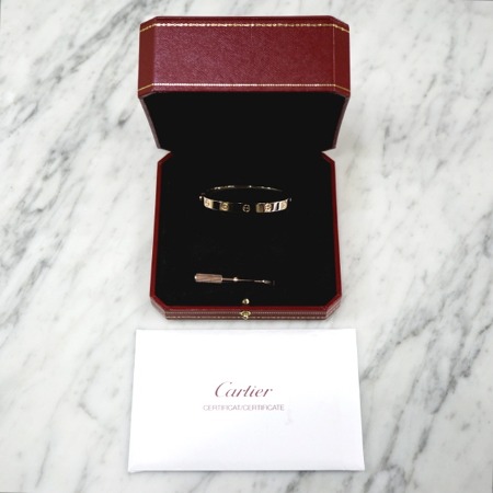Cartier(까르띠에) B60356 18K핑크골드 러브 팔찌-16호aa03838