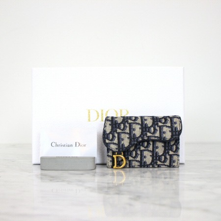 [신상]Dior(디올) S5611CTZQ 새들 카드 지갑aa05117