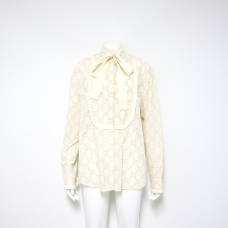 Gucci(구찌) 569104 GG broderie-anglaise cotton-blend 셔츠aa09995