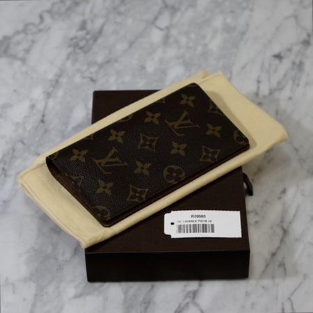 [새상품]Louis Vuitton(루이비통) R20503 모노그램 캔버스 3크레딧 포켓 아젠다 장지갑