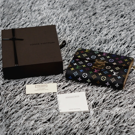 Louis Vuitton(루이비통) M58015 모노그램 멀티블랙 코알라 반지갑