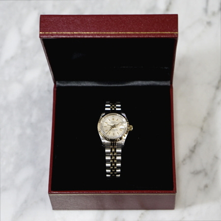 Rolex(롤렉스) 티파니한정판 69173 18K콤비 DATE JUST(데이저스트) 여성용 시계
