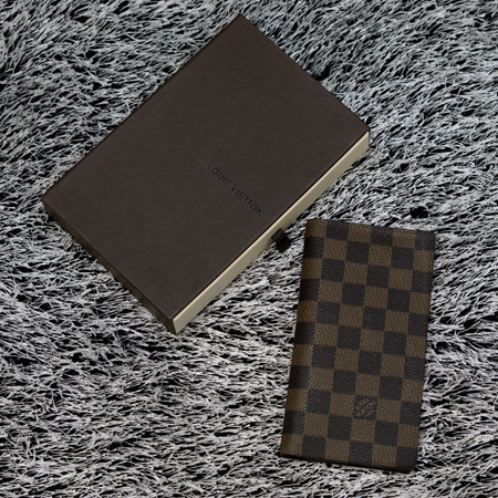 Louis Vuitton(루이비통) M61823 다미에 에벤 포트발레르 오거나이저 장지갑
