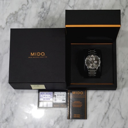 MIDO(미도) M016.414.11 신형 커맨더 크로노 오토매틱 남성 시계