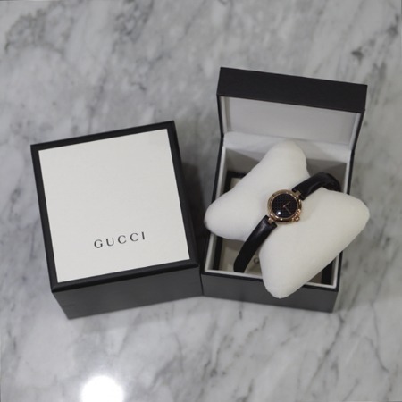[신상]Gucci(구찌) YA141501 디아망티시마 로즈골드 PVD 27mm 여성 시계