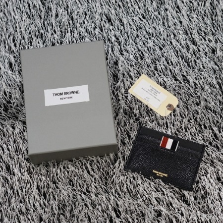 [새상품]THOM BROWNE(톰브라운) MAW020L 싱글 카드홀더 지갑