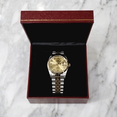 Rolex(롤렉스) 16233 18K골드콤비 DATEJUST(데이저스트) 로만 남성 시계