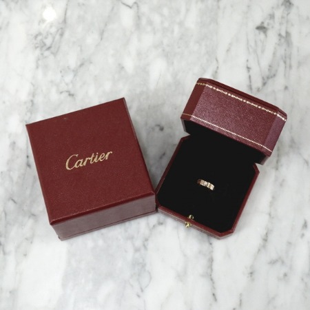 Cartier(까르띠에) B40507 18K핑크골드 1포인트 다이아 러브링 반지 - 4호