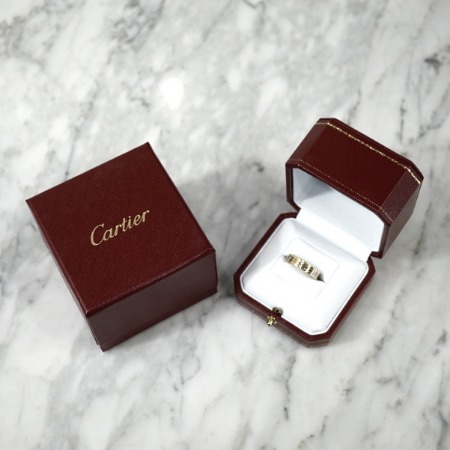 Cartier(까르띠에) B40521 18k 삼색골드 트리니티 웨딩 밴드 반지-16호