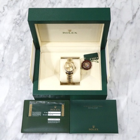 Rolex(롤렉스) 179178 18K골드 금통 Lady-Datejust 데이저스트 다이아몬드 여성 시계