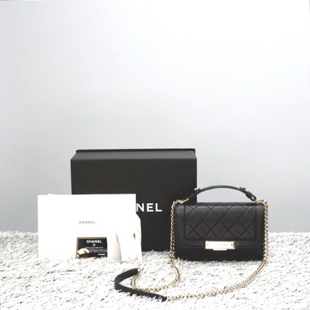 [새상품]Chanel(샤넬) A93701 라벨클릭 스몰 숄더백 겸 크로스백