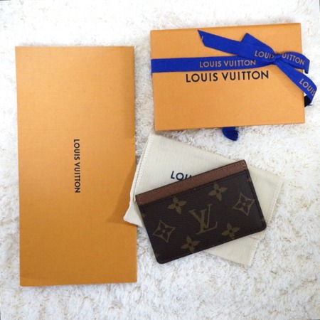[새상품]Louis Vuitton(루이비통) M61733 모노그램 포트 카드 심플 지갑