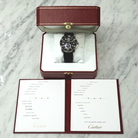 Cartier(까르띠에) W7100056 칼리브 드 까르띠에 다이버 워치 남성 시계