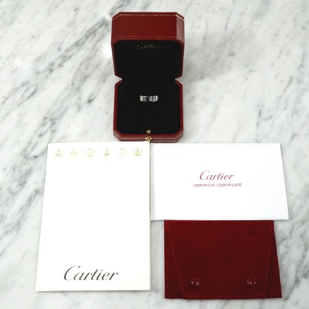 Cartier(까르띠에) B40847 18K 화이트골드 러브링 반지-15호aa00797