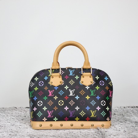 Louis Vuitton(루이비통) M92646 모노그램 블랙멀티 알마 토트백aa04114