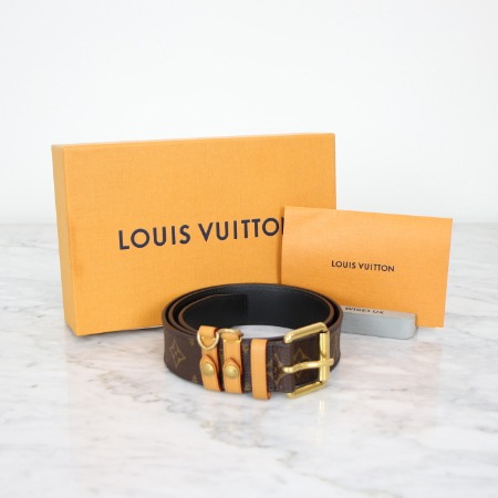 [20시즌신상]Louis Vuitton(루이비통) MP134V 시그니처 35mm 모노그램 벨트aa04800
