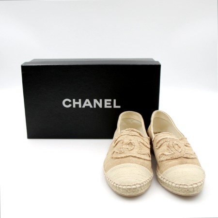 [새상품]Chanel(샤넬) CC로고 여성 에스파듀aa06595