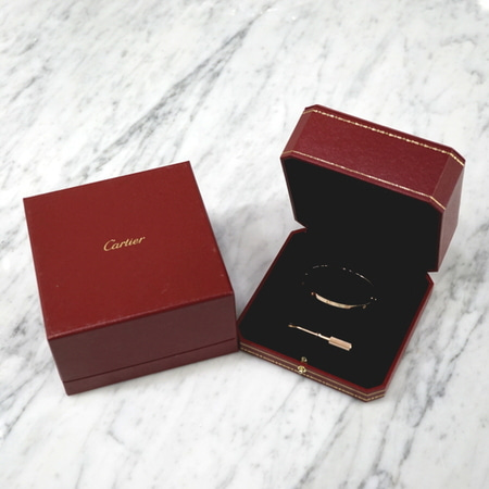Cartier(까르띠에) B60473 18K 핑크골드 LOVE 러브 브레이슬릿 SM 팔찌-16호aa08663