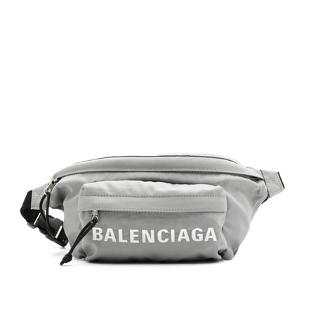 Balenciaga(발렌시아가) 533009 휠 로고 캔버스 힙색 범백 벨트백aa09196