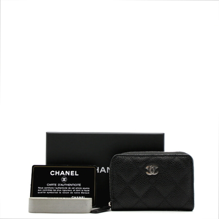 [새상품]Chanel(샤넬) AP0216 캐비어 클래식 지퍼 카드 지갑aa08768