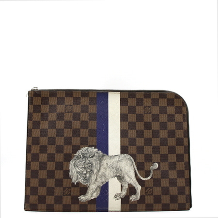 Louis Vuitton(루이비통) N63345 다미에 사바나 한정판 포쉐트 주르 GM 클러치백aa08451