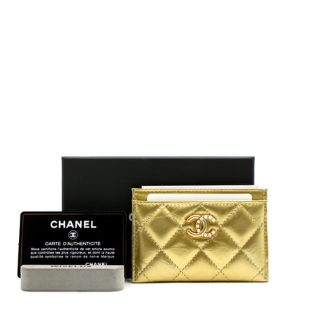 [새상품]Chanel(샤넬) 20시즌 CP1503 CC 진주로고 카드홀더 지갑aa10146
