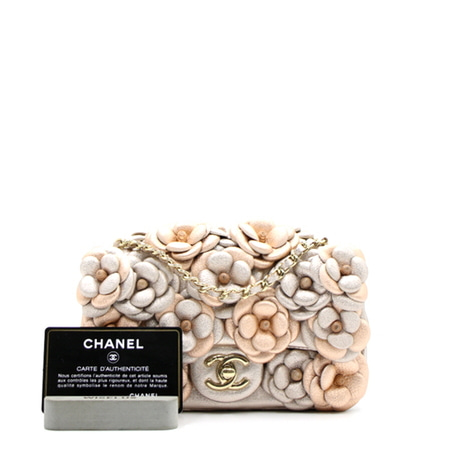 Chanel(샤넬) A92787 까멜리아 한정판 뉴미니 클래식 금장체인 숄더백 겸 크로스백aa10612