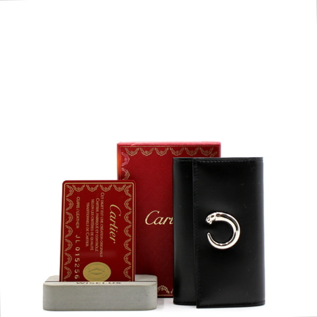 [미사용]Cartier(까르띠에) L3000339 팬더 6홀더 키케이스 키지갑aa09511
