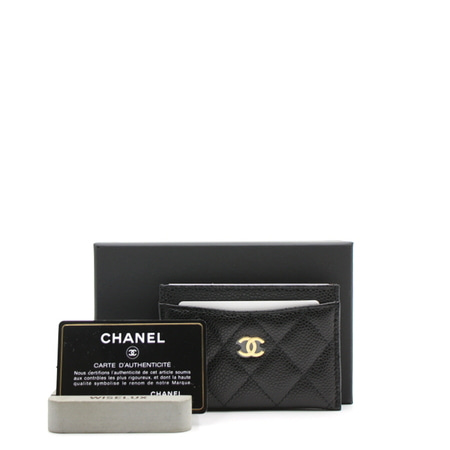 [새상품]Chanel(샤넬) AP0213 캐비어 클래식 카드홀더 지갑aa11041