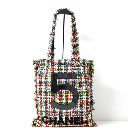 Chanel(샤넬) A91557 17시즌 No.5 멀티 트위드 쇼핑 숄더백aa09076