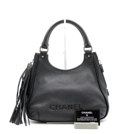 Chanel(샤넬) 시즌한정 이니셜 로고 태슬 호보 토트백aa13551
