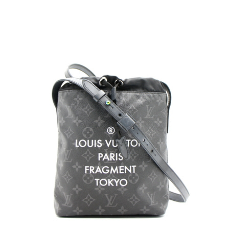 Louis Vuitton(루이비통) 루이비통x프라그먼트 M43418 모노그램 이클립스 나노 버킷 숄더백 겸 크로스백aa12849