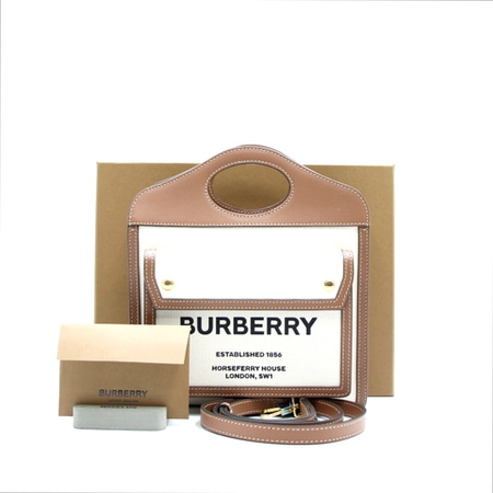 [미사용]Burberry(버버리) 8039361 미니 포켓 토트백 겸 크로스백aa15796