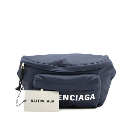 [새상품]Balenciaga(발렌시아가) 533009 휠 로고 캔버스 힙색 범백 벨트백aa16339