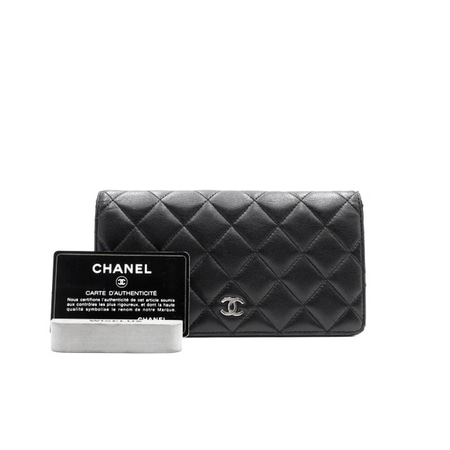 Chanel(샤넬) A31509 CC 램스킨 클래식 롱 플랩 여성 장지갑aa18056