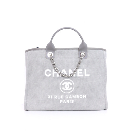 Chanel(샤넬) A66942 31 RUE CAMBON PARIS 캔버스 도빌 라지 쇼퍼 토트백 겸 숄더백aa18248