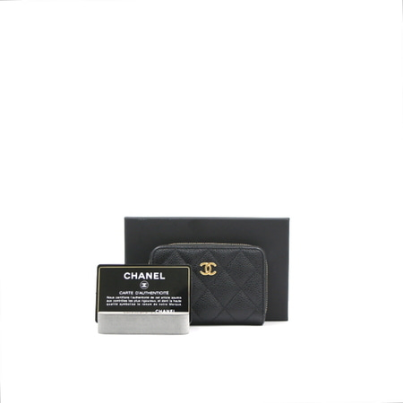 Chanel(샤넬) AP0216 캐비어 클래식 지퍼 카드 지갑aa20358