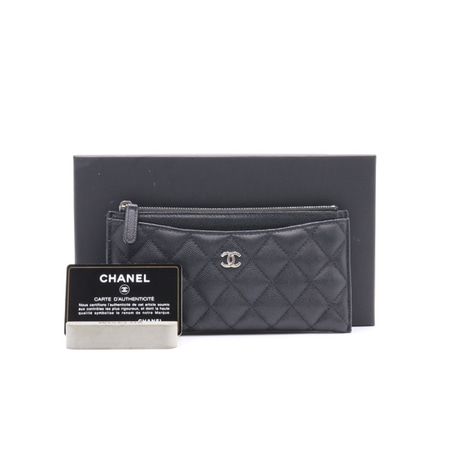 Chanel(샤넬) AP0227 클래식 캐비어 장지갑 겸 슬림파우치aa20486