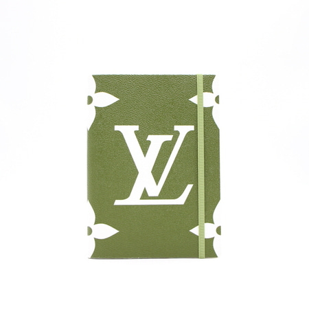 [미사용]Louis Vuitton(루이비통) GI0390 한정판 모노그램 카키 노트북 공책aa15979