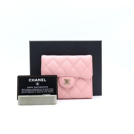 [미사용]Chanel(샤넬) AP0231 캐비어 클래식 스몰 플랩 여성 반지갑aa21901