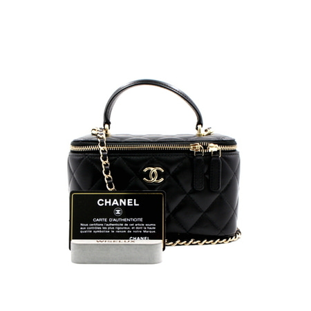 Chanel(샤넬) AP2199 베니티 램스킨 스몰 탑핸들 여성 토트백 겸 숄더백aa22539