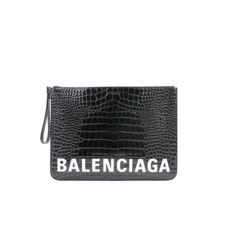 Balenciaga(발렌시아가) 618191 화이트로고 스트랩 파우치 남여공용 클러치백aa19149