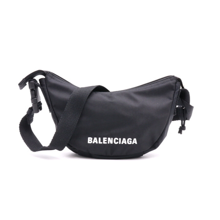 Balenciaga(발렌시아가) 661926 블랙 휠 스몰 슬링백 벨트백 크로스백aa25923