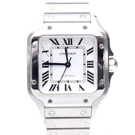 Cartier(까르띠에) WSSA0029 산토스 드 까르띠에 미디움 오토매틱 스틸 남성 시계aa25425