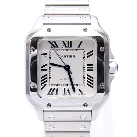 Cartier(까르띠에) WSSA0010 산토스 드 까르띠에 미디움 오토매틱 스틸 남성 시계aa26797
