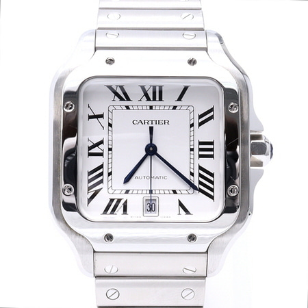 Cartier(까르띠에) WSSA0018 산토스 라지 오토매틱 스틸 남성 시계aa26928