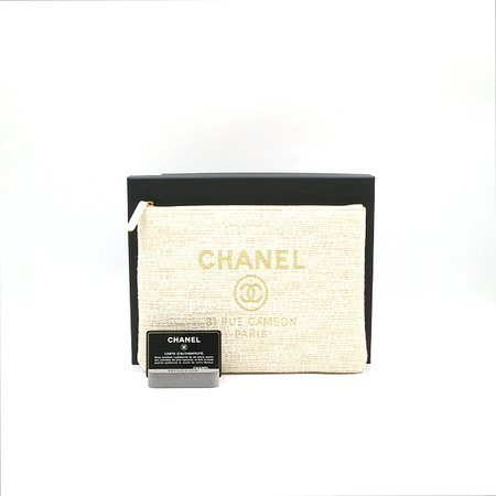 Chanel(샤넬) A80802 패브릭 도빌 뉴미듐 클러치백aa21625